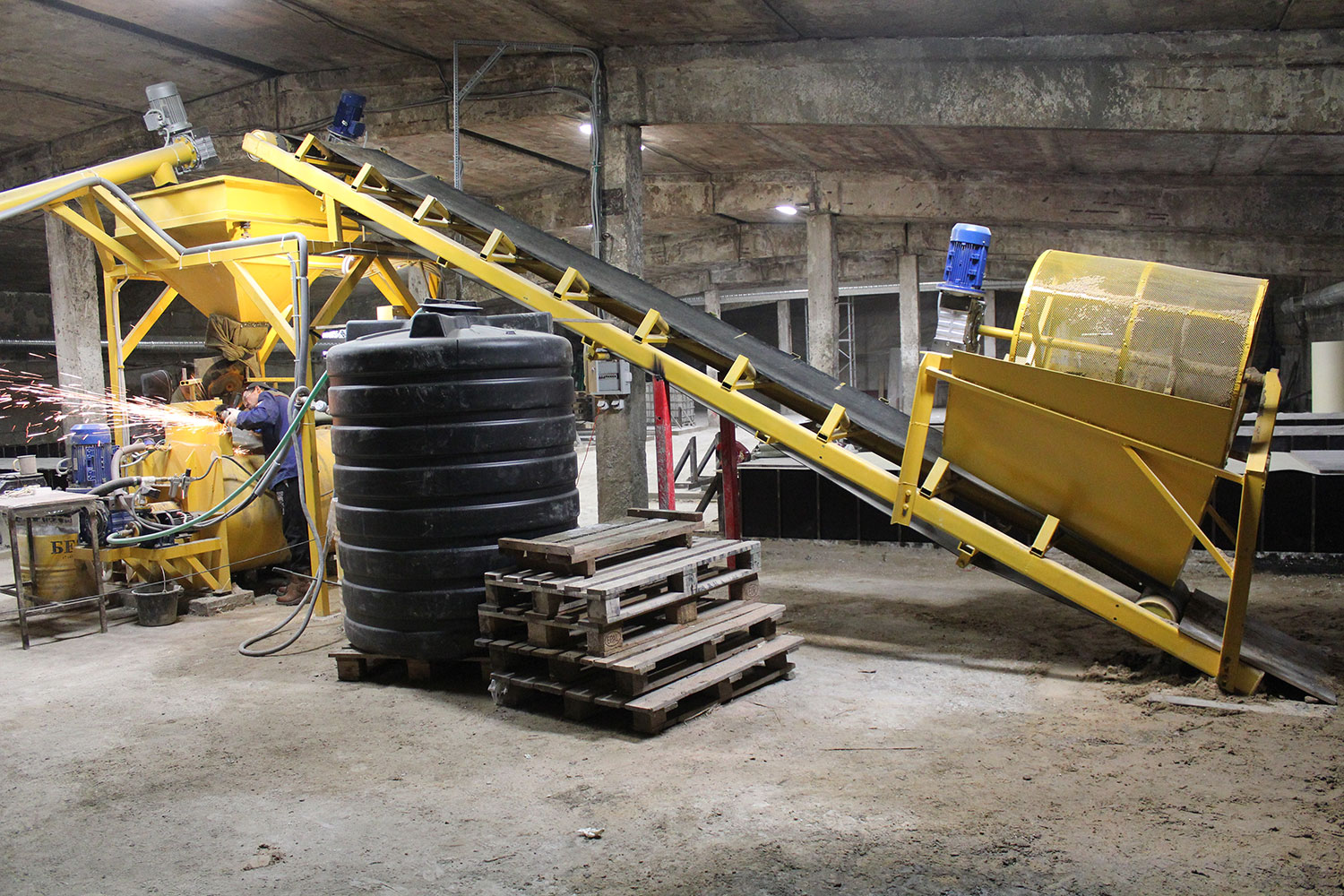 Автоматический комплекс в сборе