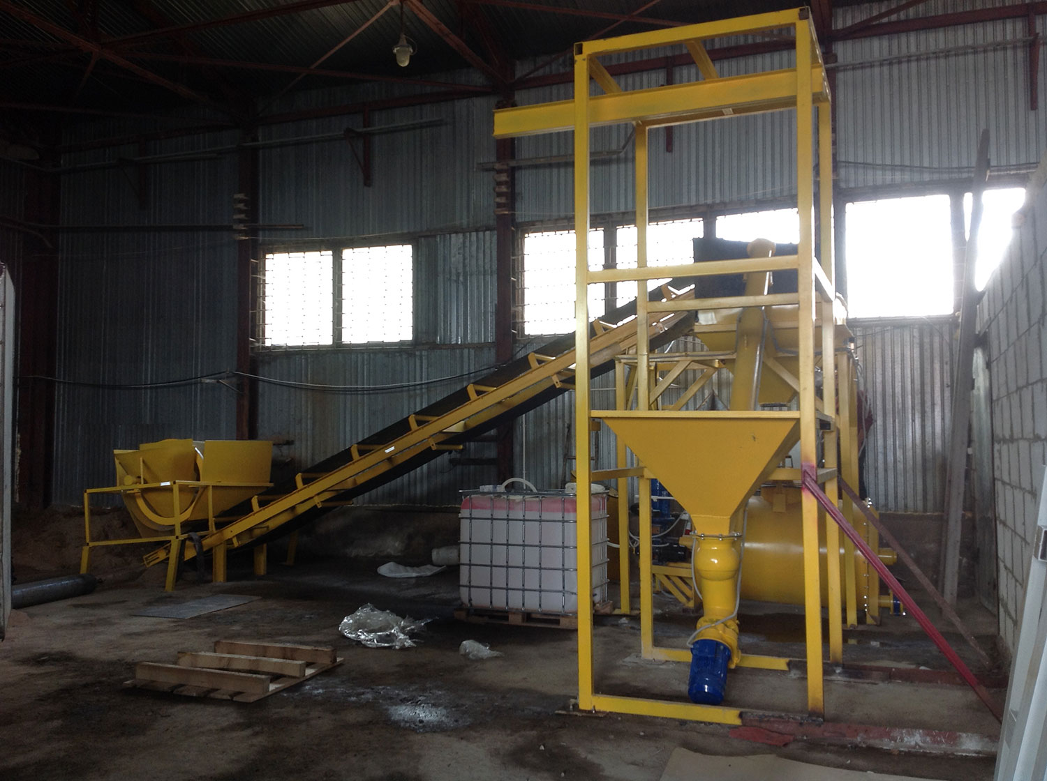 Автоматический комплекс в сборе