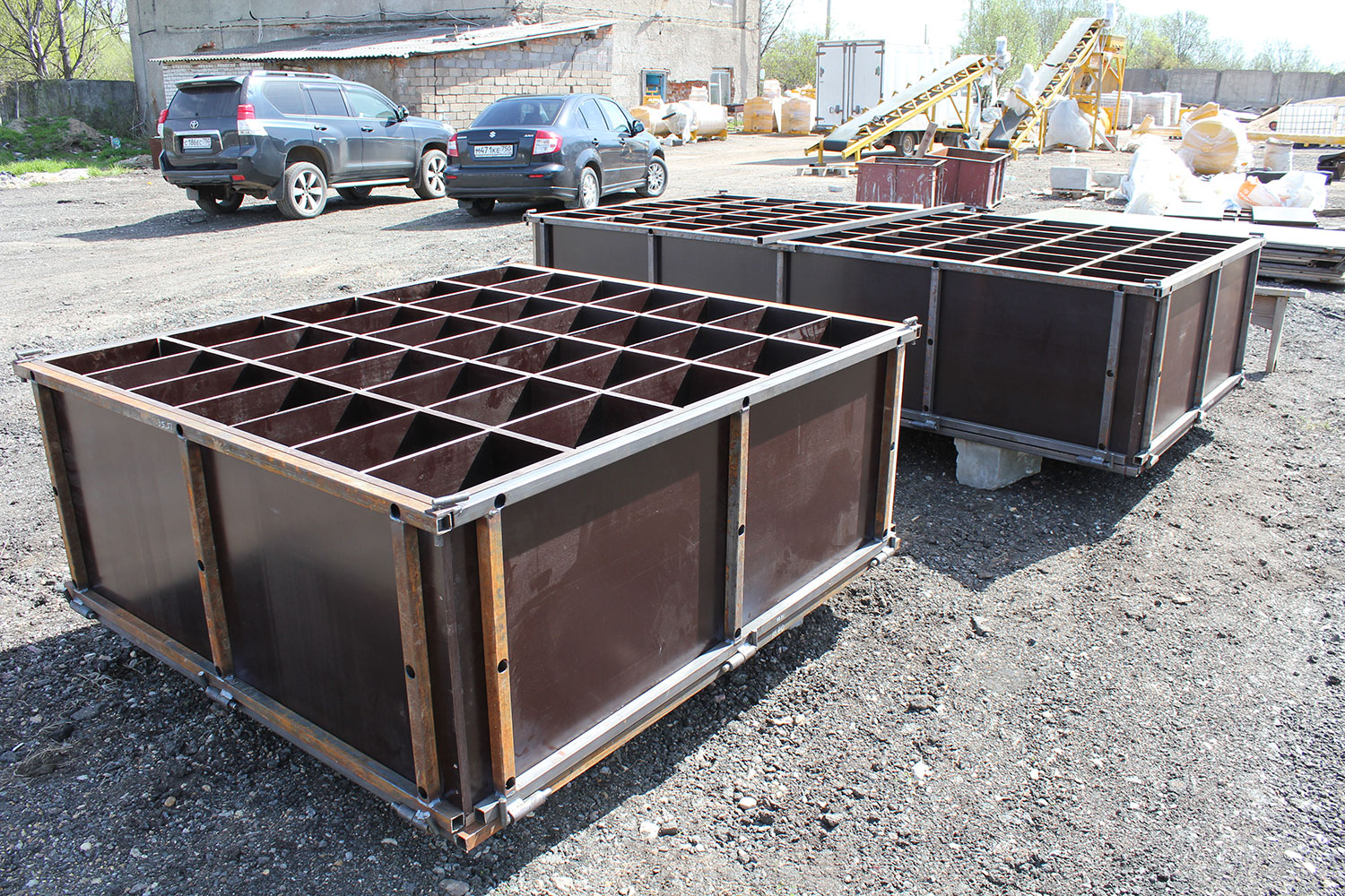 Высокоточные формы на металокаркасе