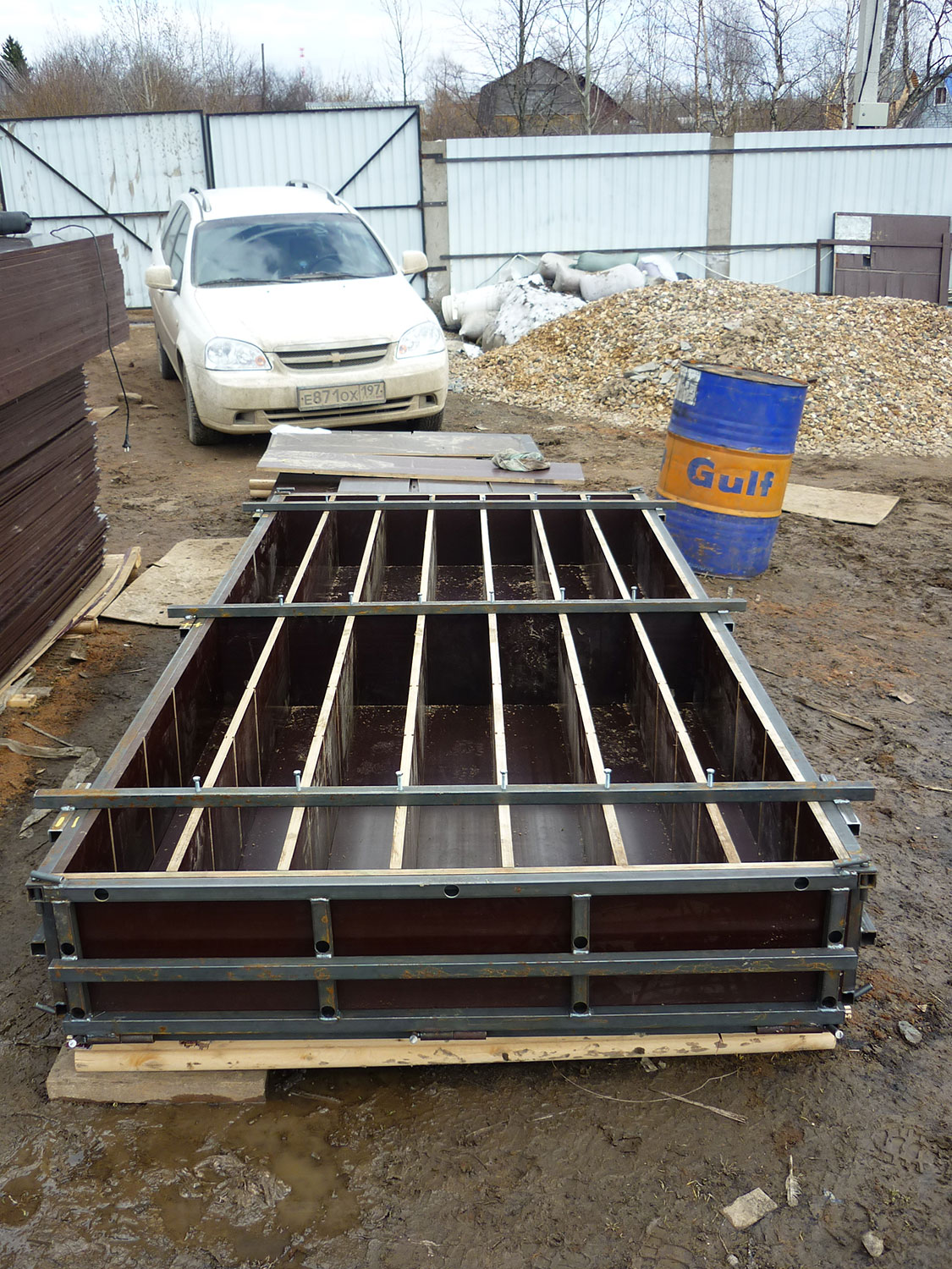 Высокоточные формы на металокаркасе