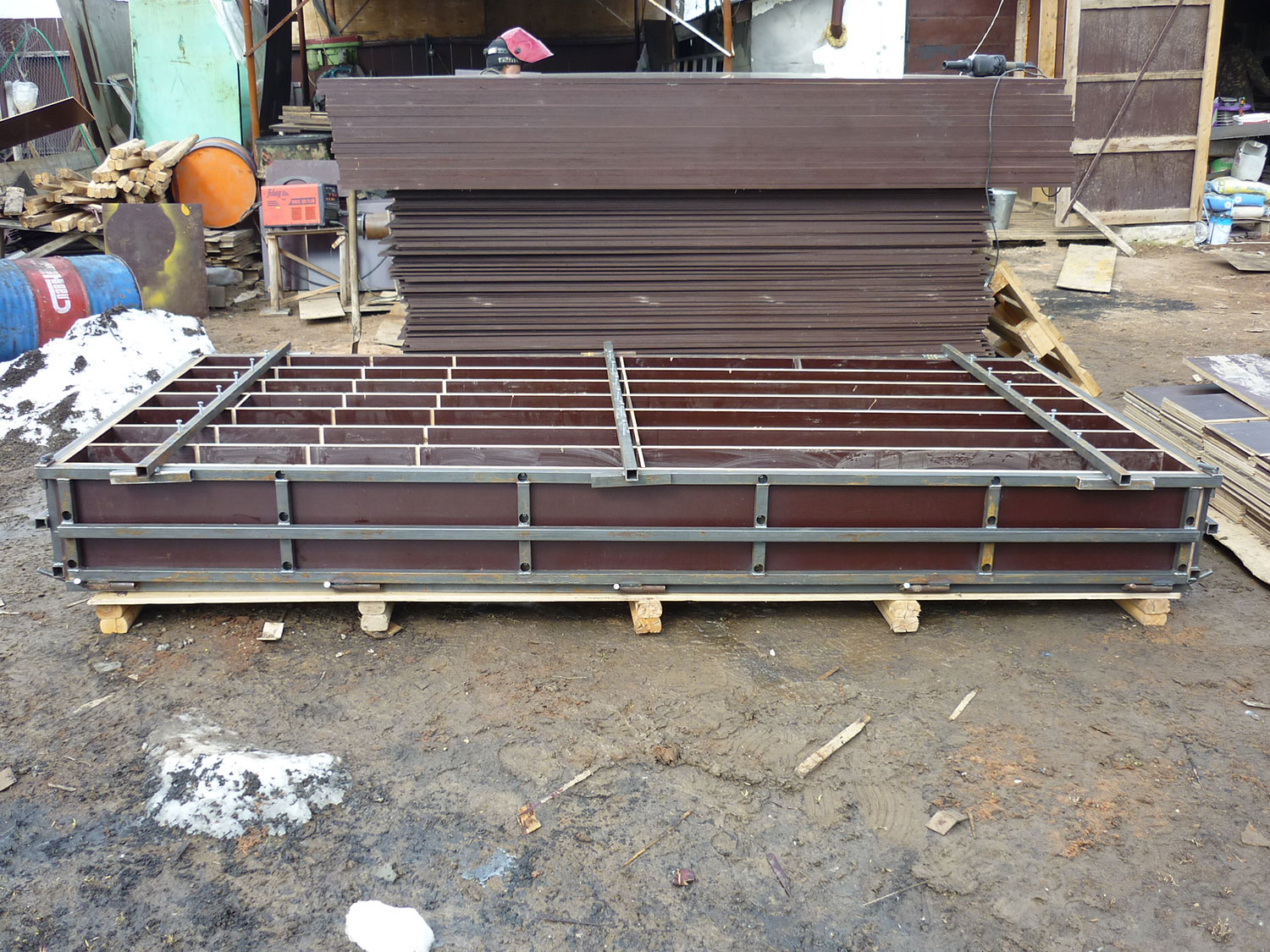 Высокоточные формы на металокаркасе