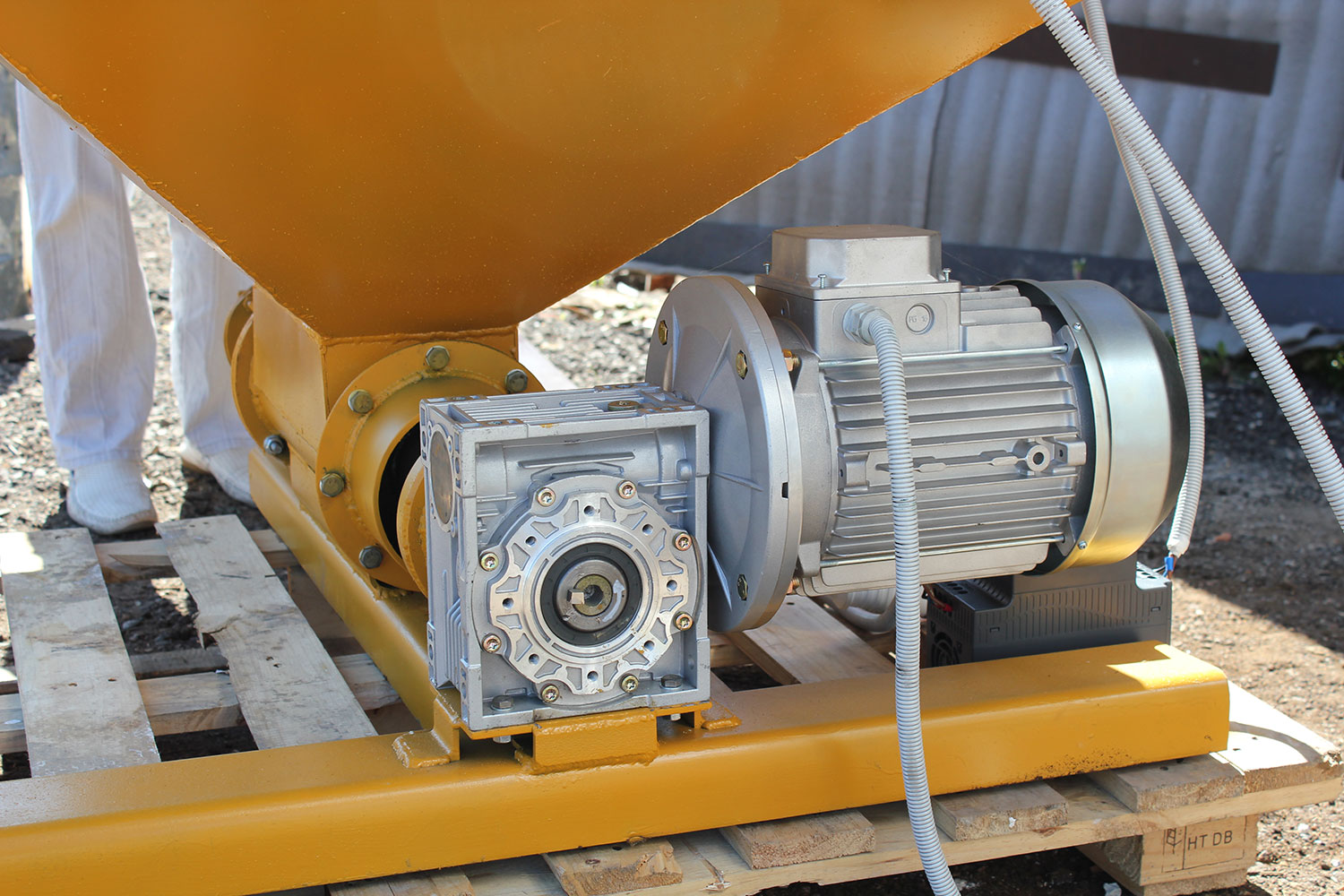 Героторный насос (штукатурная станция)