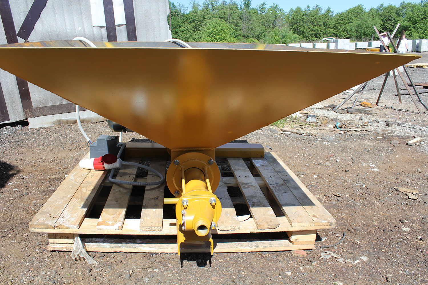 Героторный насос (штукатурная станция)