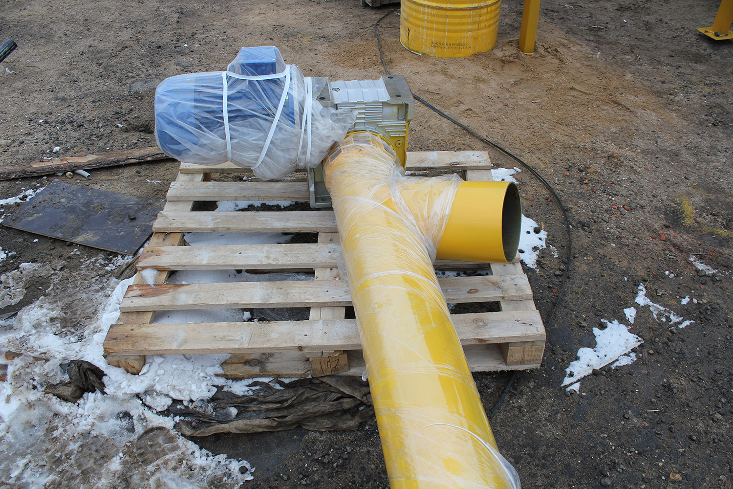 Шнековый транспортер