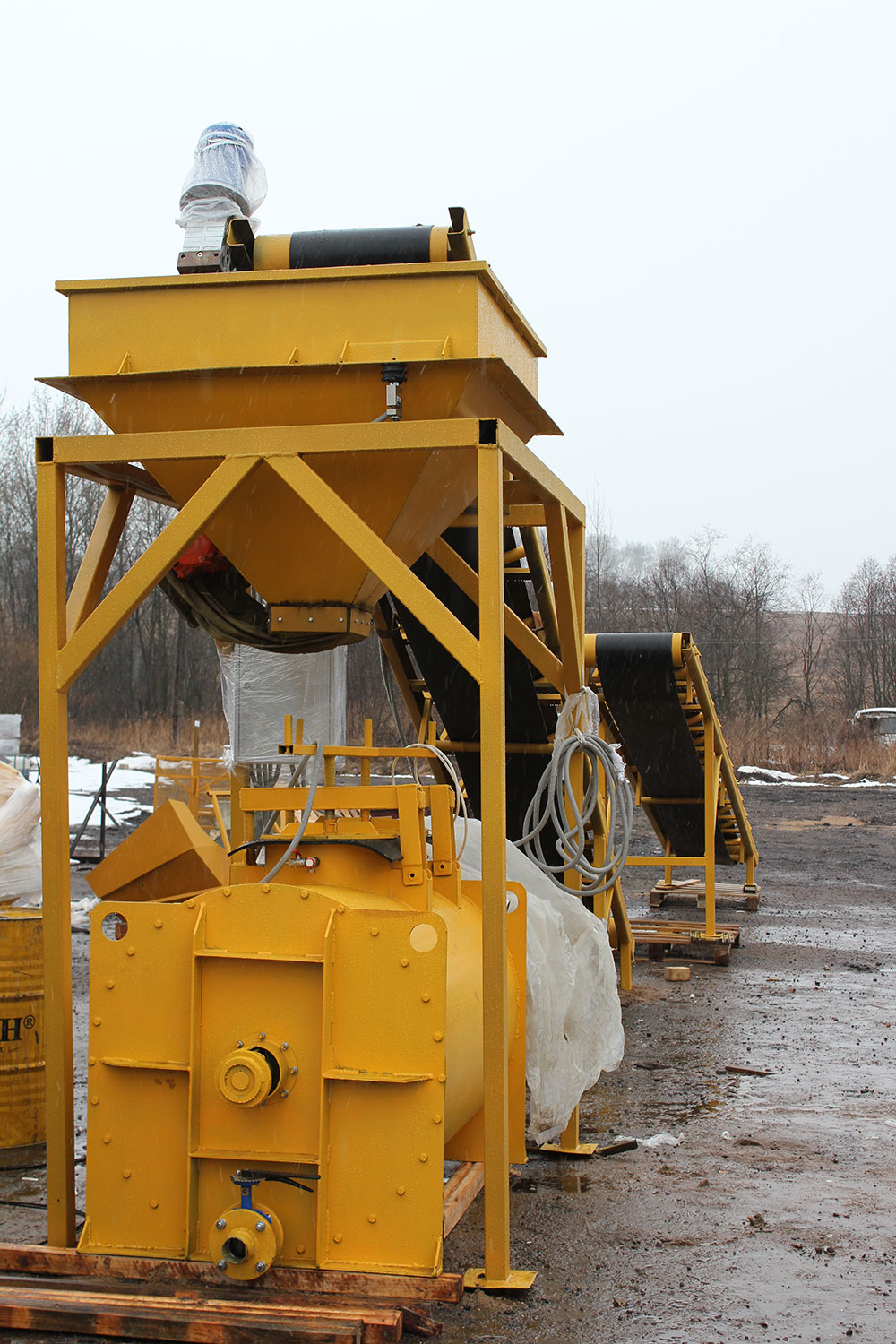 Смеситель для полисиролбетона