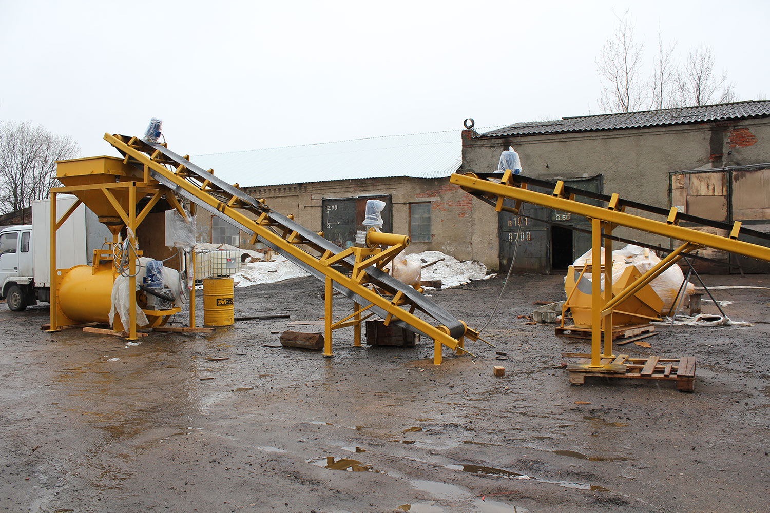 Смеситель для полисиролбетона