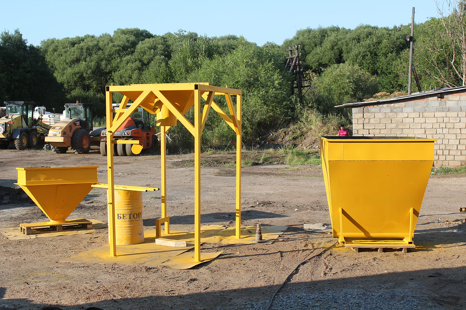 Смеситель для полисиролбетона